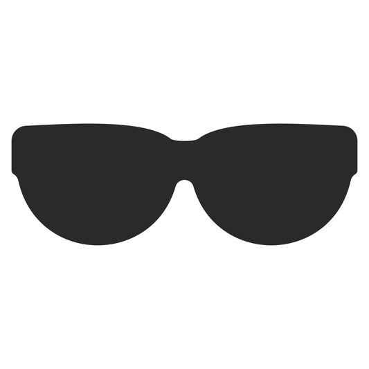 Cool sunglasses silhouette perfect for vector cutting projects