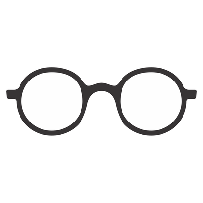 Retro sunglasses design for creative cutting projects