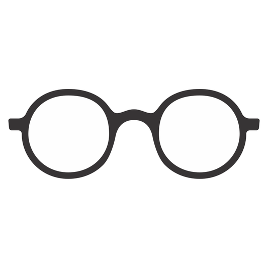 Retro sunglasses design for creative cutting projects