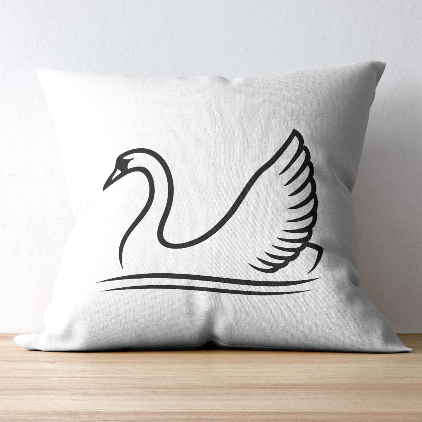Elegant swan design perfect for creative cutting projects