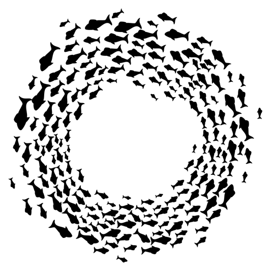 Dancing Fishes in Circular Formation for Creative Projects