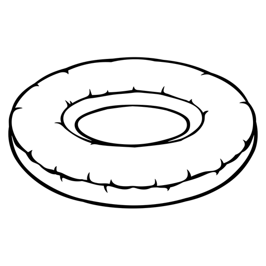 Creative swimming tire design for cutting machines