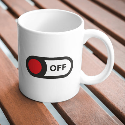 Creative switch off vector design for cutting machines