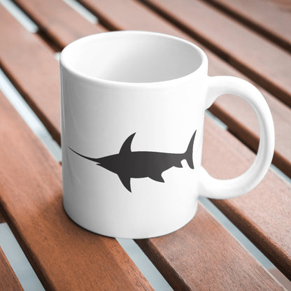 Beautiful swordfish silhouette for crafting and design projects
