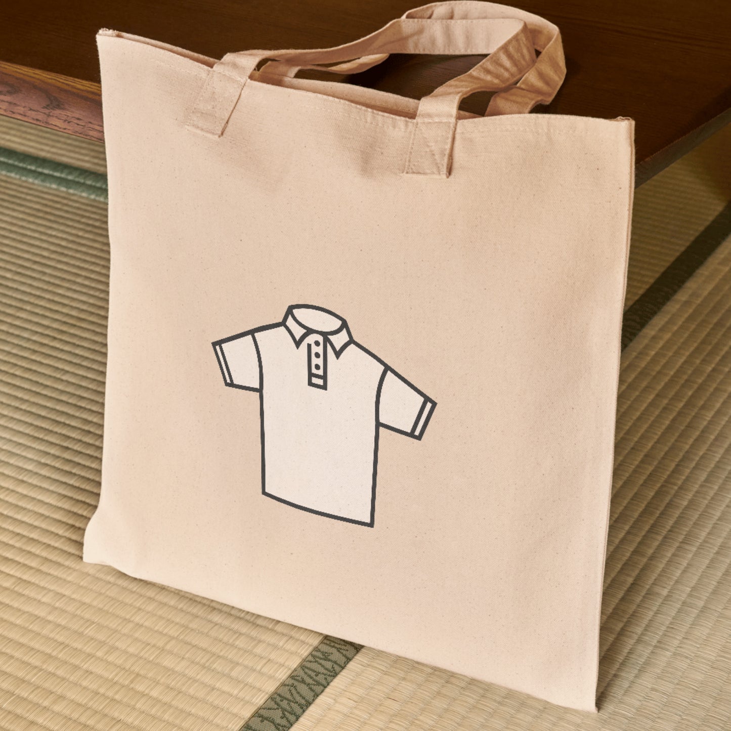Stylish vector design of a classic polo shirt for crafting