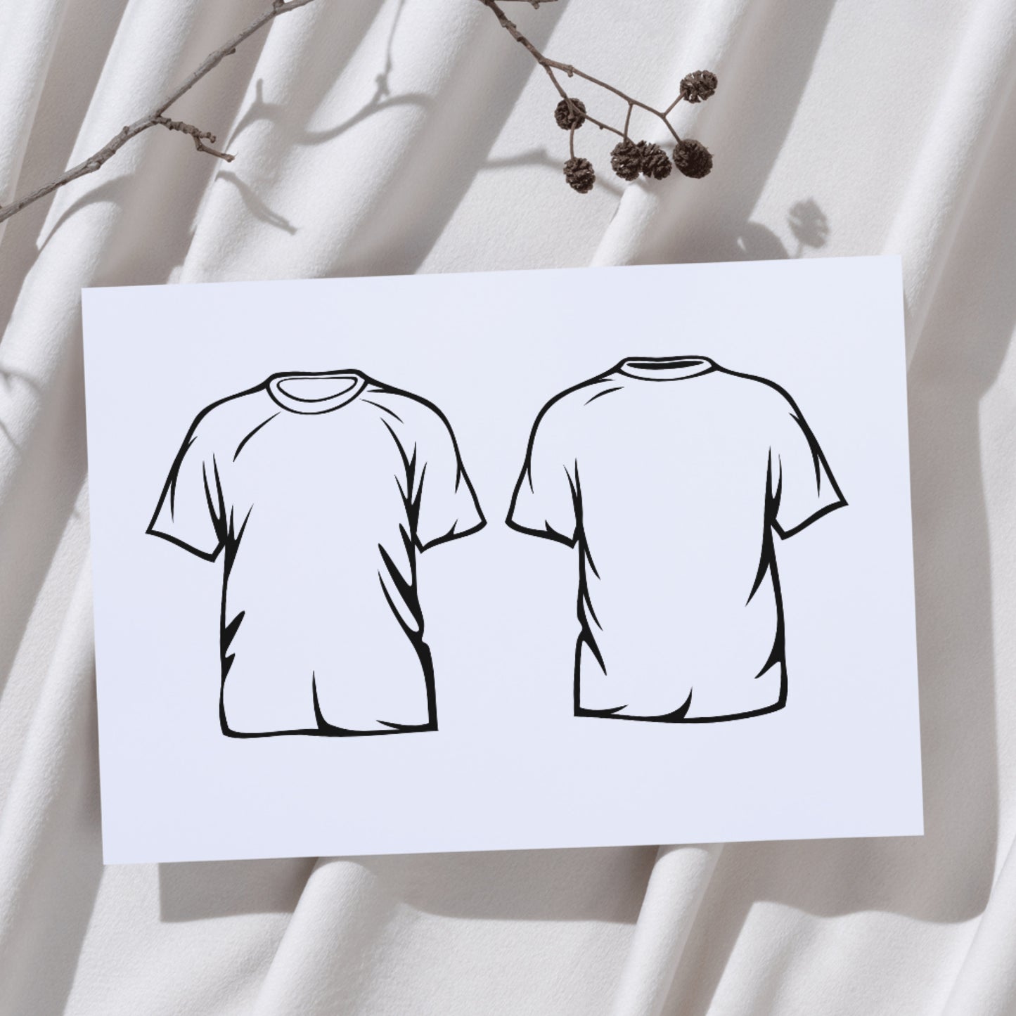 Creative vector SVG design for T shirt crafting