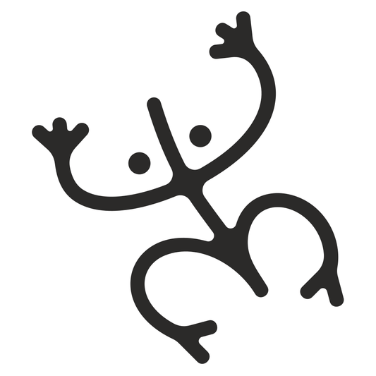 Taino coqui Puerto Rico frog design for creative projects