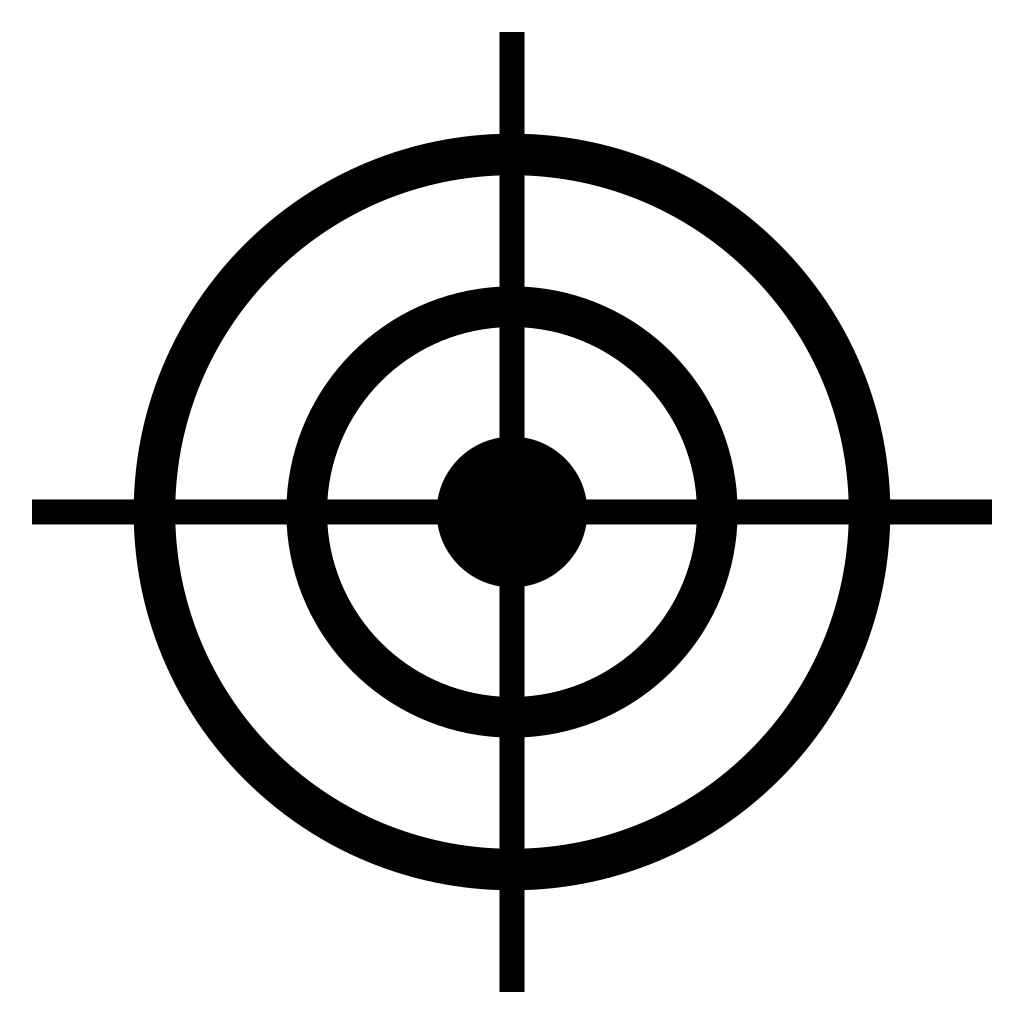 Creative vector target design for cutting machines