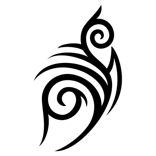 Elegant tribal design for creative cutting machine projects