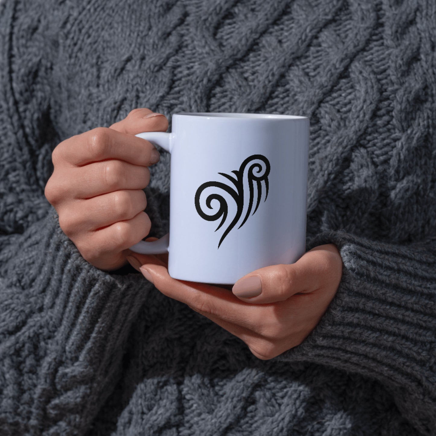 Elegant swirls design for crafting and cutting projects