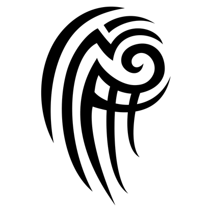 Intricate tribal design for cutting machine projects