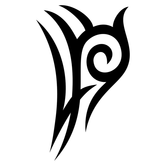 Unique tribal owl design for creative crafting projects