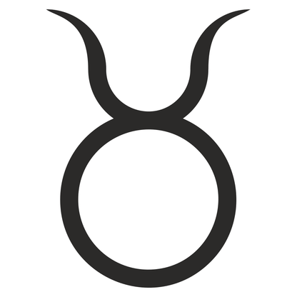 Taurus symbol vector SVG for cutting machines