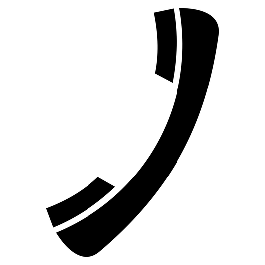 Classic telephone receiver vector design for cutting machines