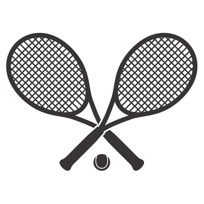 Creative tennis racquet design for cutting machines