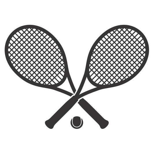 Creative tennis racquet design for cutting machines