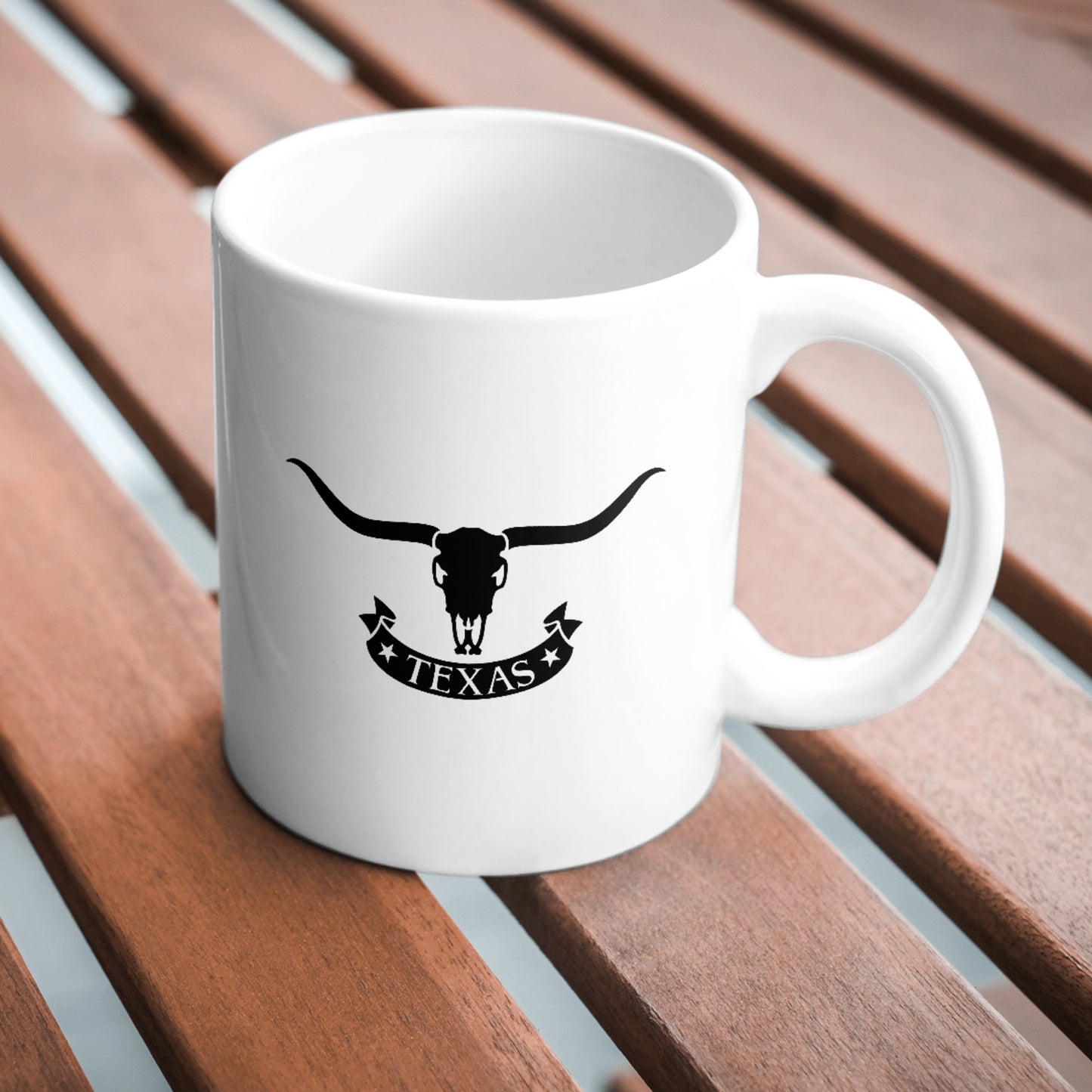 Texas longhorn skull design for cutting machines