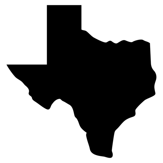 Unique Texas map vector design for crafting and cutting projects