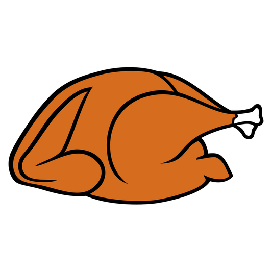 Thanksgiving turkey vector design for cutting machines