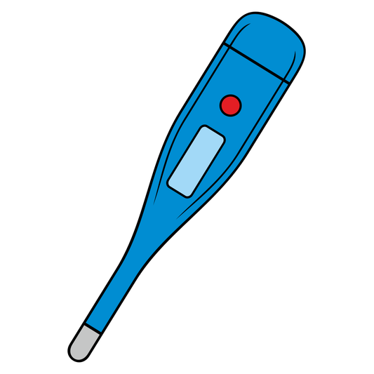 Stylish thermometer vector design suitable for cutting machines
