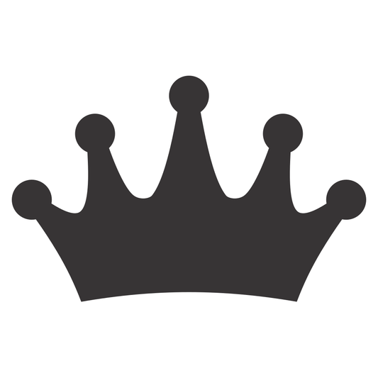 Crown design perfect for crafting and cutting machines