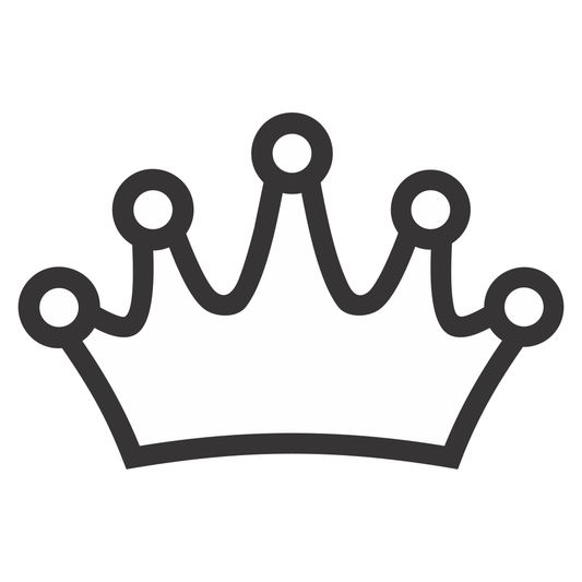 Creative crown design for cutting machine projects