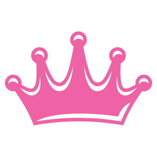 Creative pink crown design for fun crafting projects
