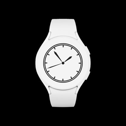 Elegant clock design for cutting machines in vector format