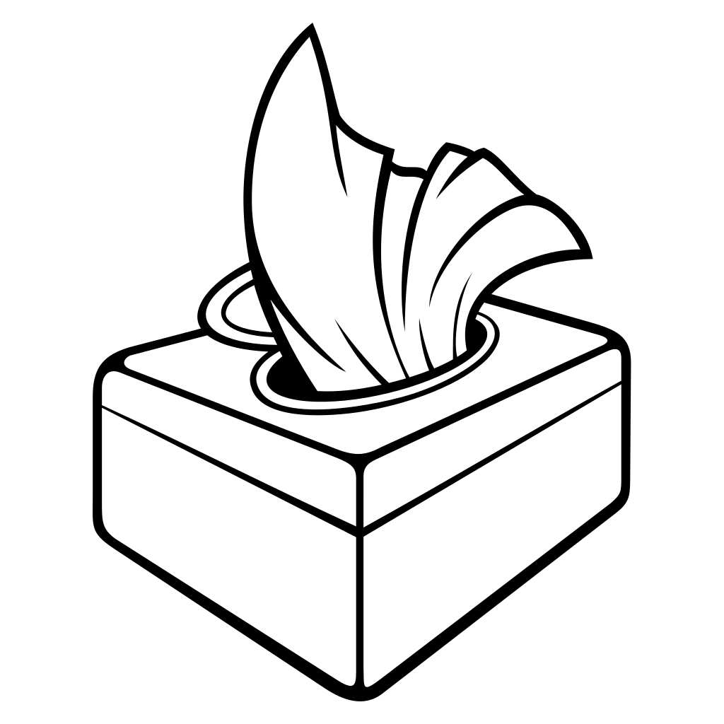 Creative tissue box design for cutting machine projects