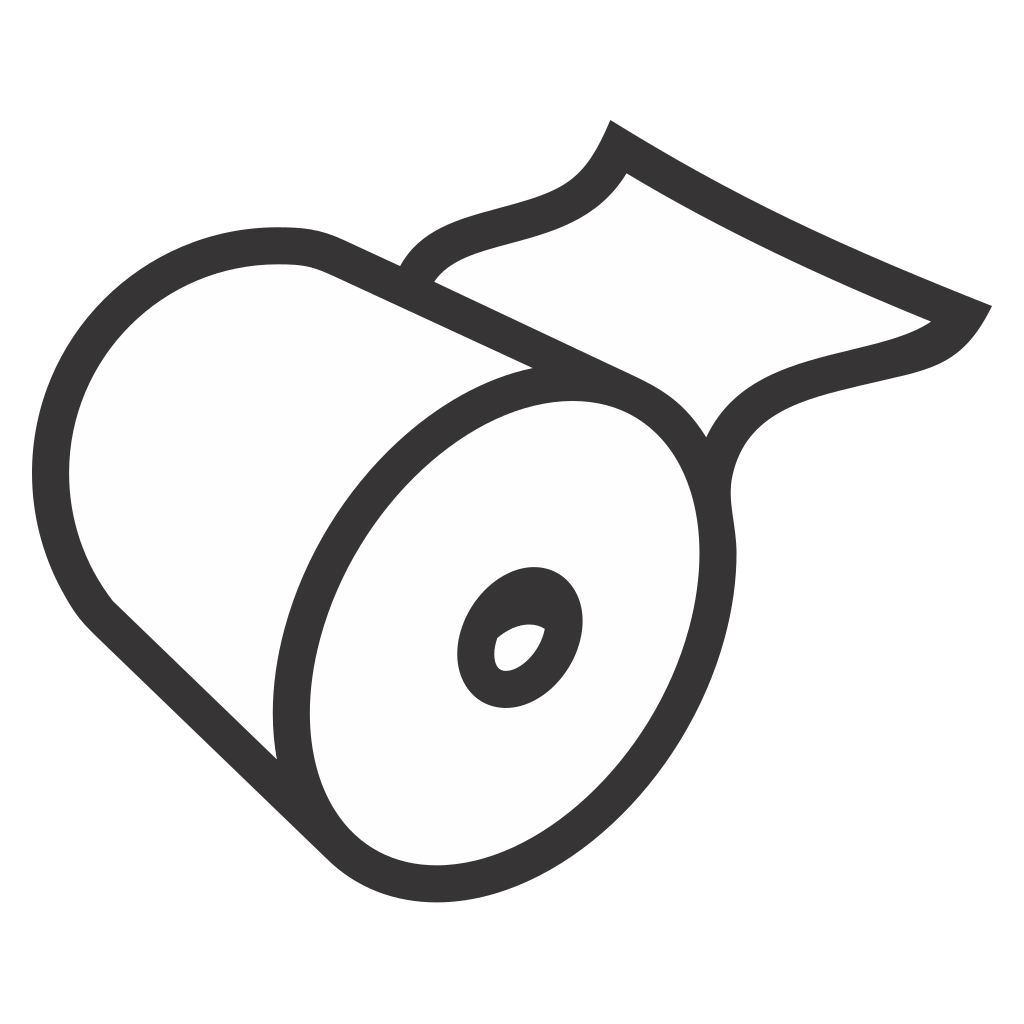 Creative vector design of a roll of tape for crafting projects