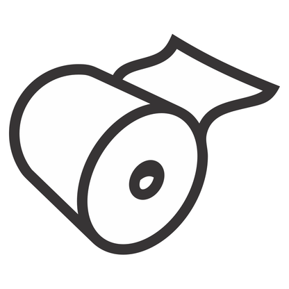 Creative vector design of a roll of tape for crafting projects