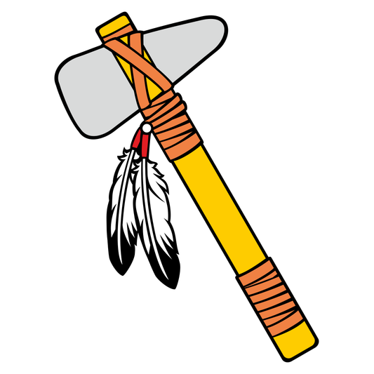 Creative vector design of a traditional native tool for crafting