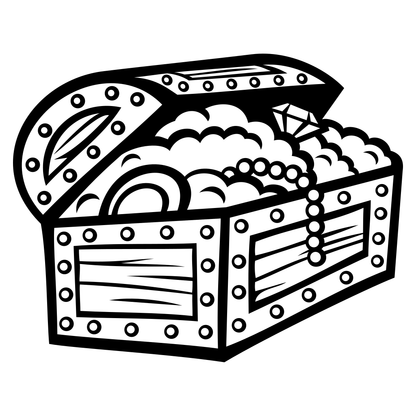 Discovering hidden treasures in a whimsical chest design