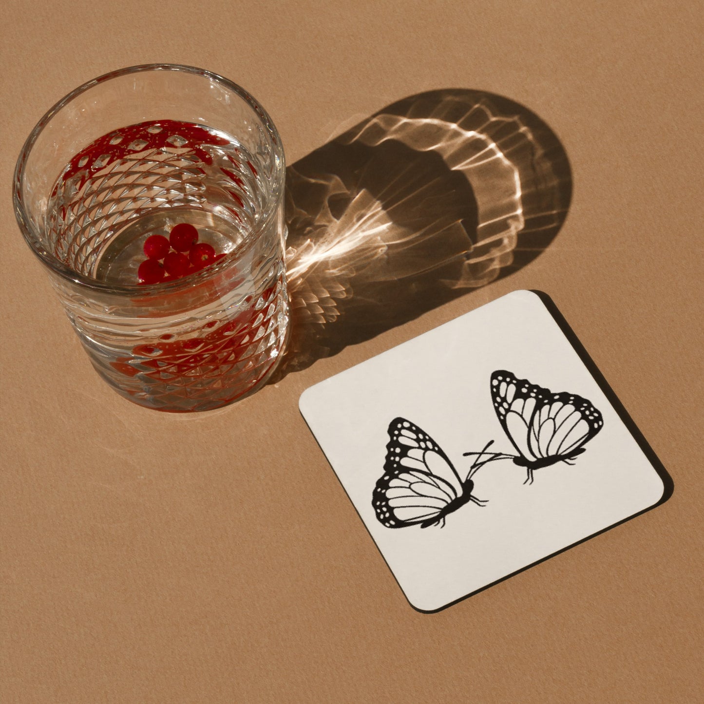 Elegant black and white butterfly design for creative projects