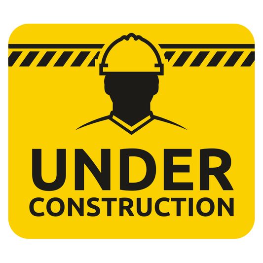 Creative vector svg files for under construction designs