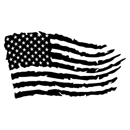 Grunge style USA flag design for creative projects