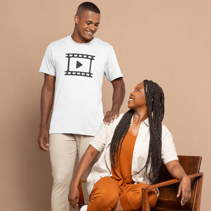 Creative vector cut file for crafting video play icon design