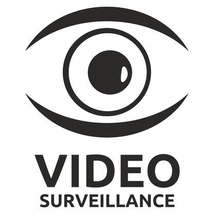 Eye-catching design for video surveillance vector art file
