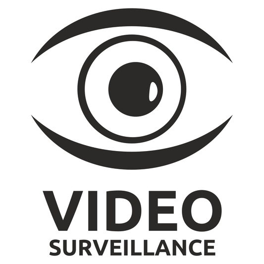 Eye-catching design for video surveillance vector art file