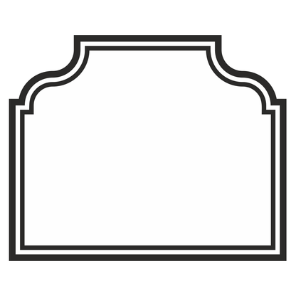 Elegant vintage frame design for creative crafting projects
