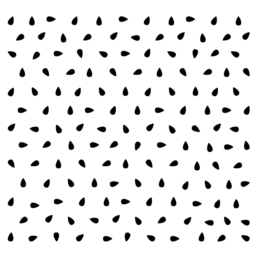 Creative watermelon seeds pattern for crafting projects