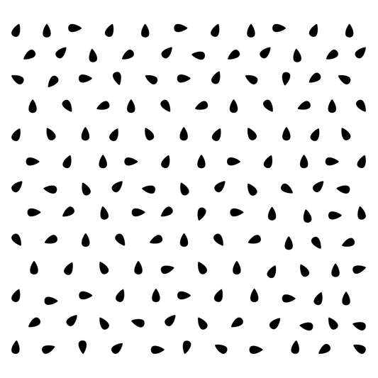 Creative watermelon seeds pattern for crafting projects