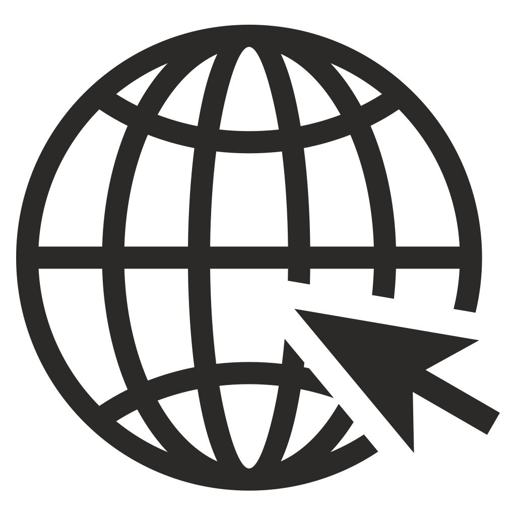 Explore global connections with a stylish web icon for designs