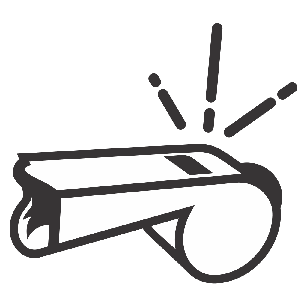 Whistle SVG design for cutting machines
