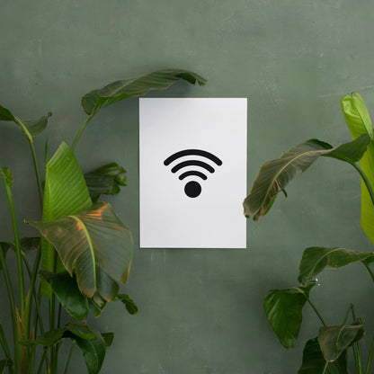 Stylish Wi-Fi symbol design for cutting machine projects