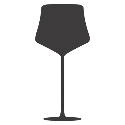 Elegant wine glass vector design for crafting projects