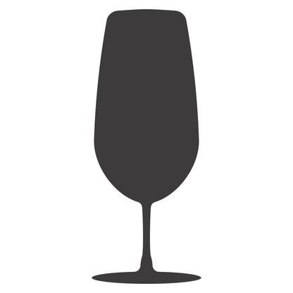 Elegant wine glass vector design for crafting projects