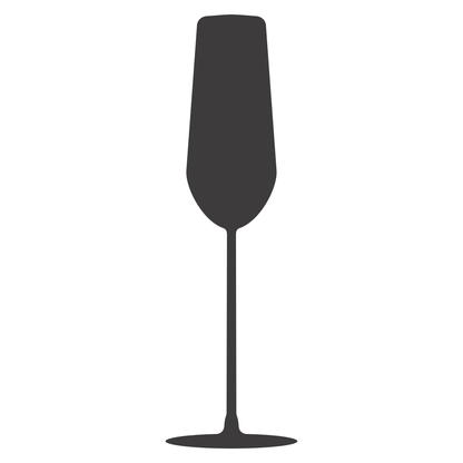 Elegant wine glass vector file for cutting machine designs
