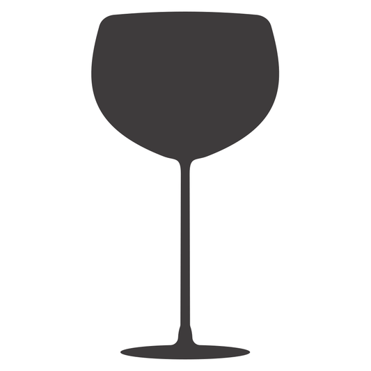 Elegant wine glass vector design for creative projects