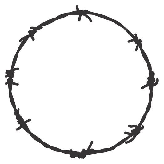 Elegant wire circle design for creative crafting projects